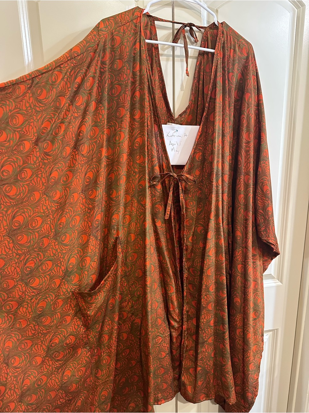 Kantha Bae Orchid Kimono - Picture 3 of 3